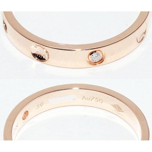 Louis Vuitton K18PG Diamond Ring - Picture 4 of 4